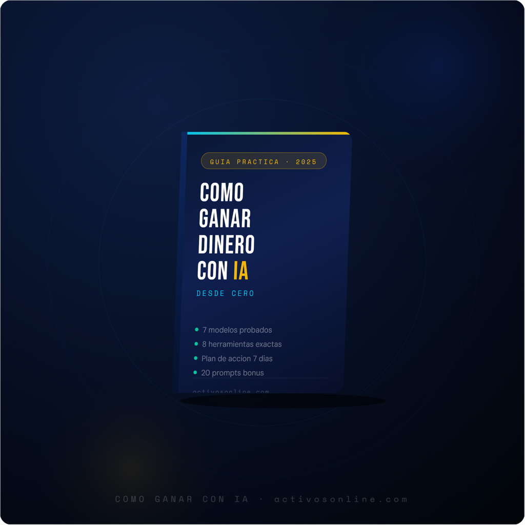 Cómo ganar dinero con IA desde cero
